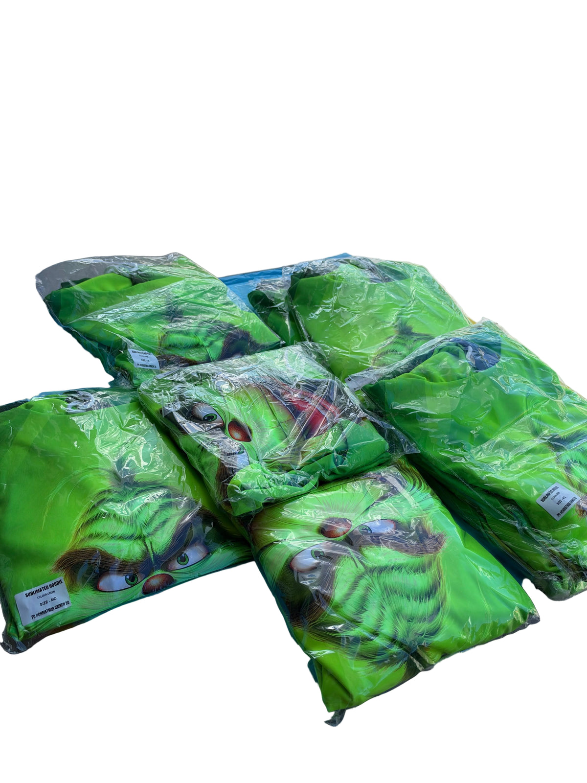 Hoodie Christmas Grinch 3D