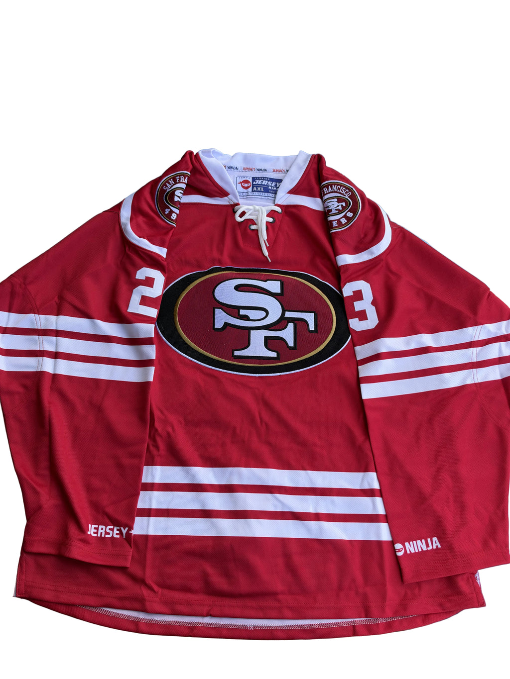 San Francisco red crossover McCaffrey