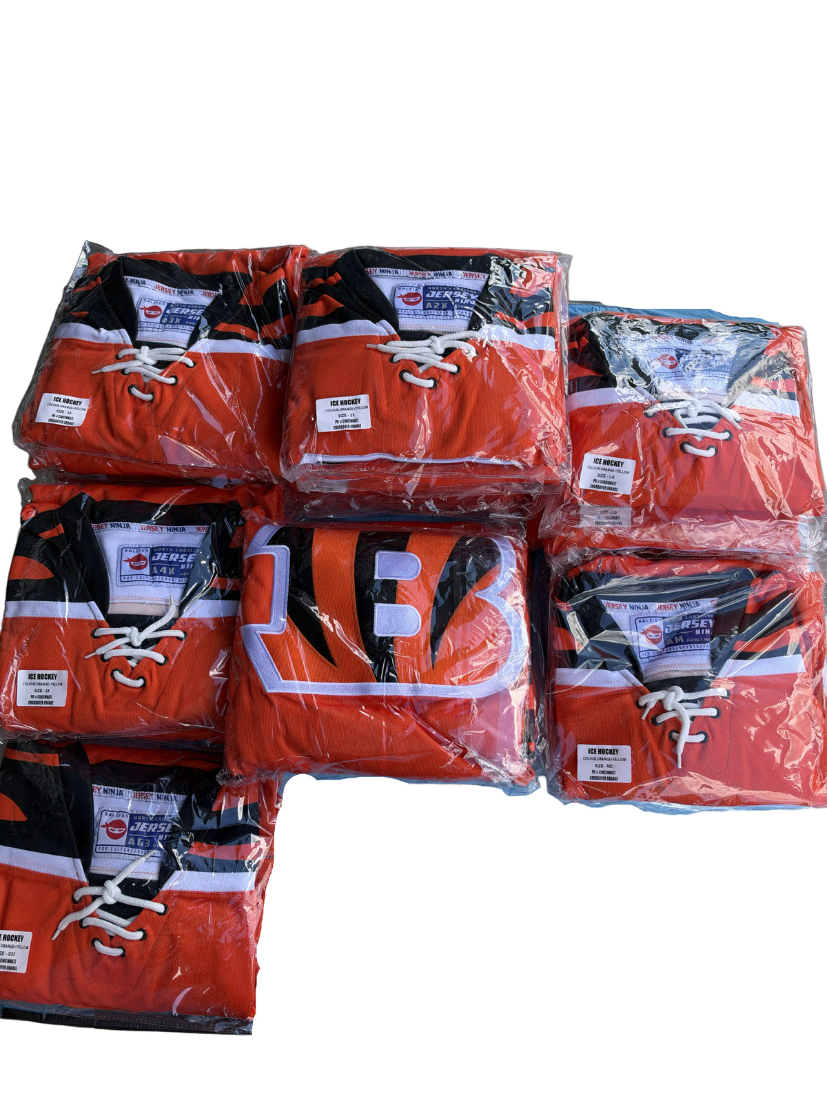Cincinnati crossover orange jersey