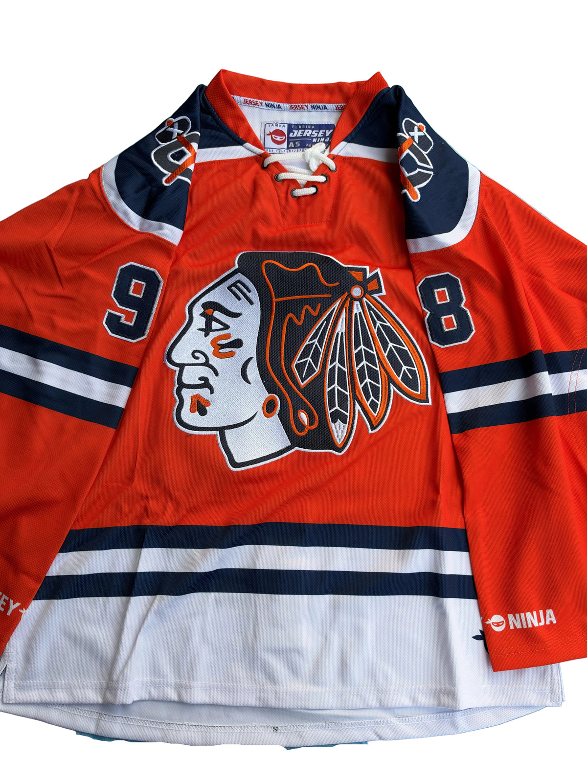 Chicago Blackhawks Bears Orange